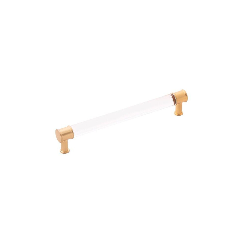 192 Mm Cr Cabinet & Drawers Pull, Brushed Gold Brass 780997538891