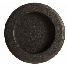 Round Flush Pull, Oil Rubbed Bronze