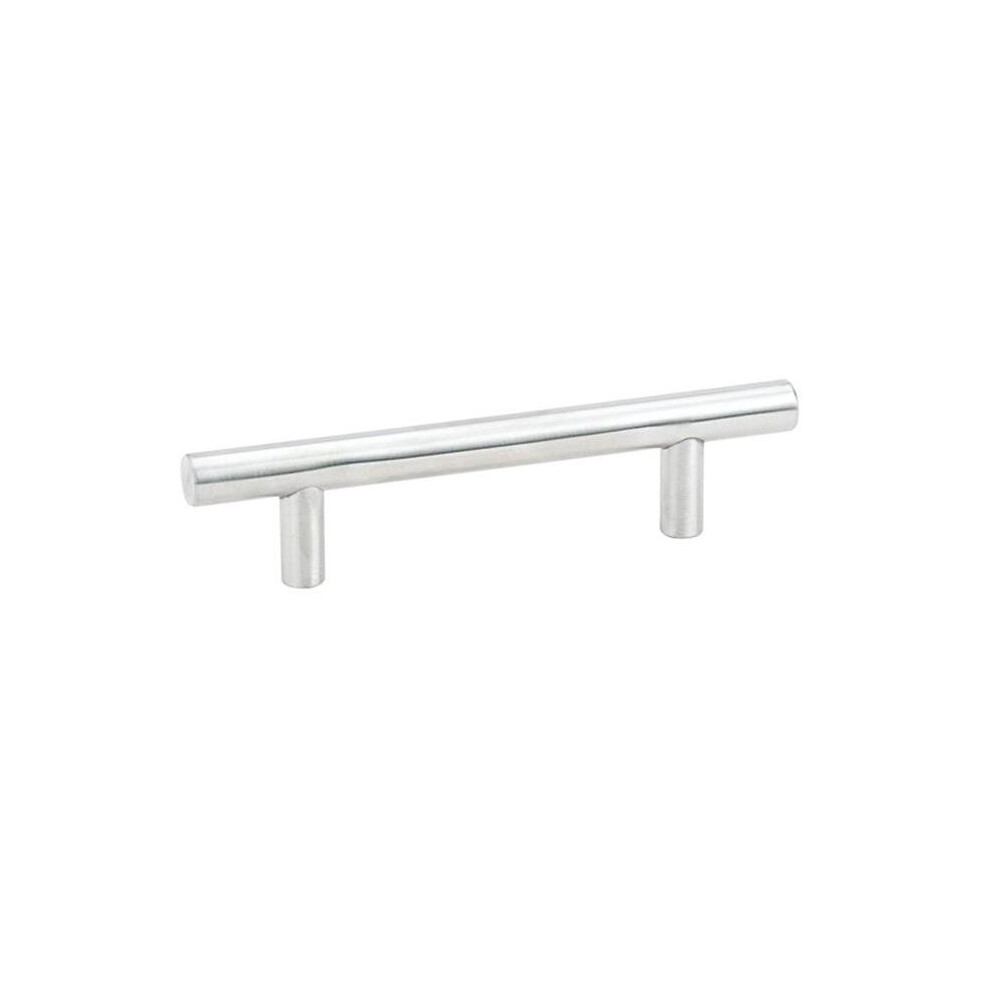3.5 In. Center To Center Cabinet Pull, Satin Stainless Steel 752516112141