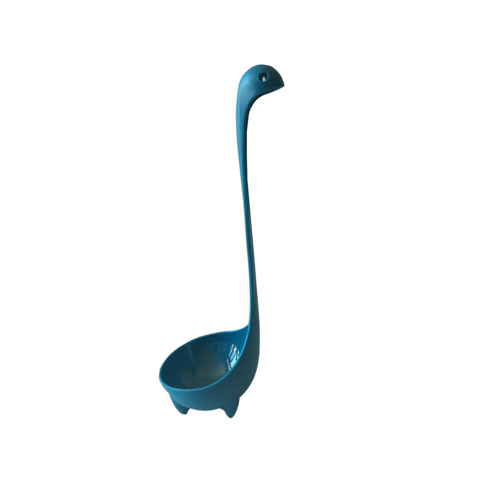 (Blue) 2 pcs Spoons Soup Loch Ness Ladle Nessie Spoon