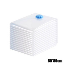 (60*80cm, 1 Pc) 10x Strong Vacuum Storage Bags Space Saving Pack Saver Organiser Compressed Bag