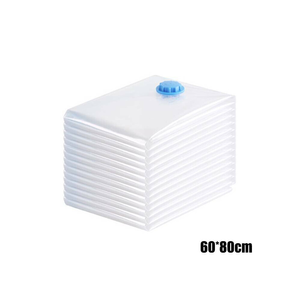 (60*80cm, 1 Pc) 10x Strong Vacuum Storage Bags Space Saving Pack Saver Organiser Compressed Bag