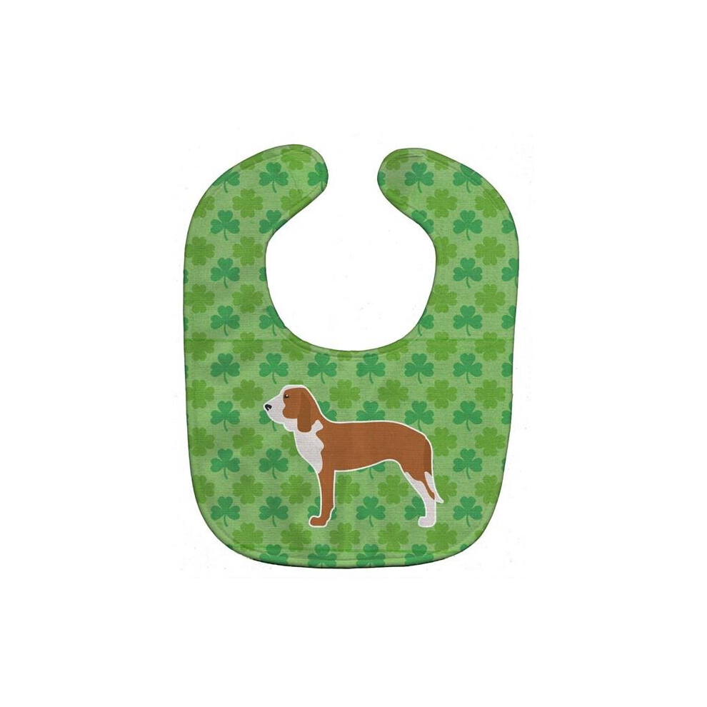 Spanish Hound Shamrocks Baby Bib Stationx