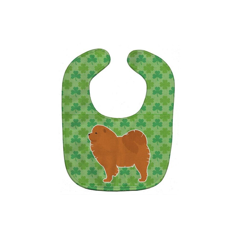 Chow Chow Shamrocks Baby Bib Stationx