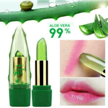 Aloe Vera Lipstick Long Lasting Moisturizing Jelly Lipstick Natural