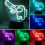 Among Us Games 3D Illusion Visual Sensor Night Light LED Desk Table Lamp Gift 1