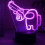 Among Us Games 3D Illusion Visual Sensor Night Light LED Desk Table Lamp Gift 6