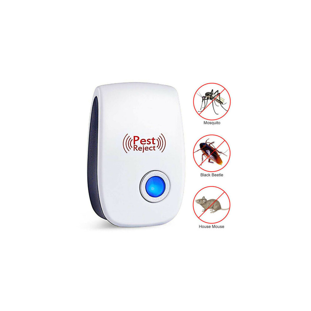 (4 Pcs) 1-6PCS Ultrasonic Pest Repeller Plug In Pest Rodent Mouse/Mice/Rat/Spider/Insect