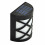 Fence Criss Cross Solar Powered LED Lights Wall Mounted Path Garden 7