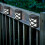 Fence Criss Cross Solar Powered LED Lights Wall Mounted Path Garden 3