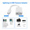 Lightning to USB Camera Adapter Connector Cable OTG For Apple iPhone iPad 3