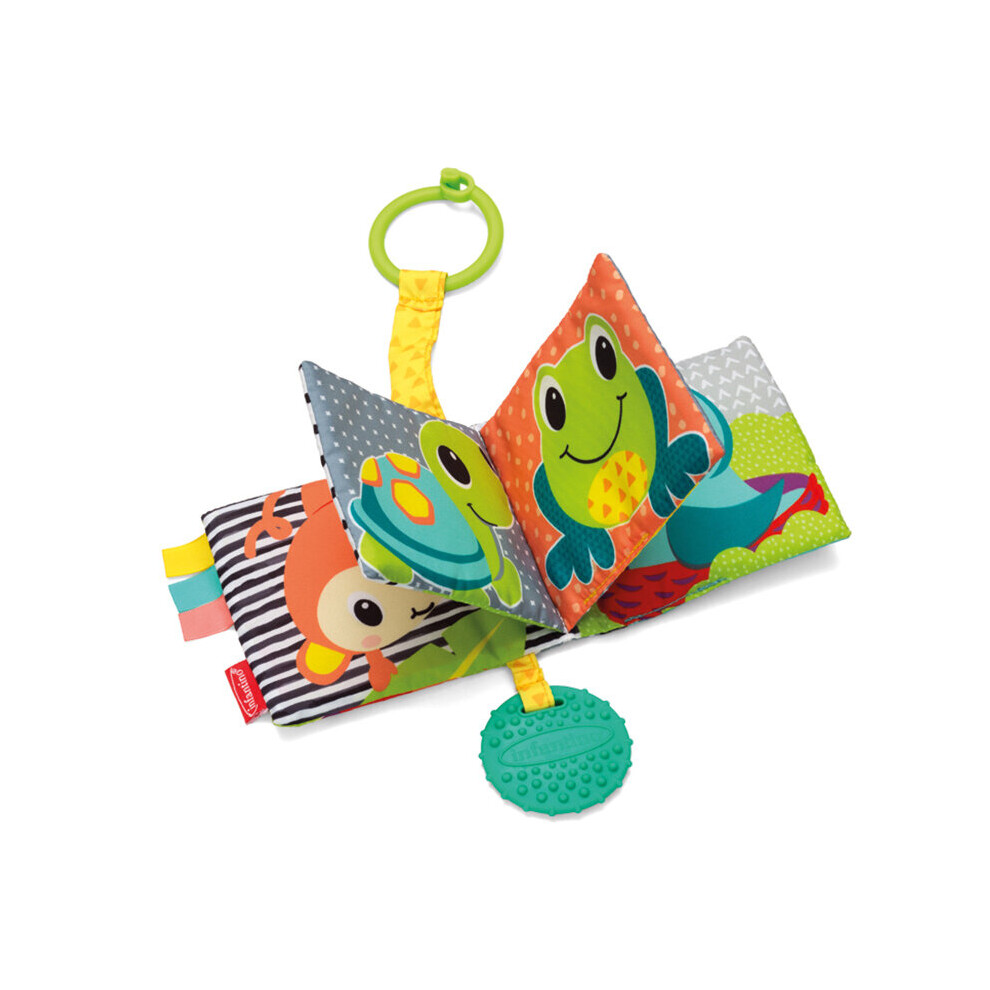 Infantino Link and Squeak Animal Crinkle Book