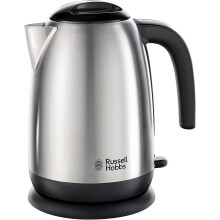 Adventure Brushed Stainless Steel Electric Kettle Open Handle 3000w 1.7L