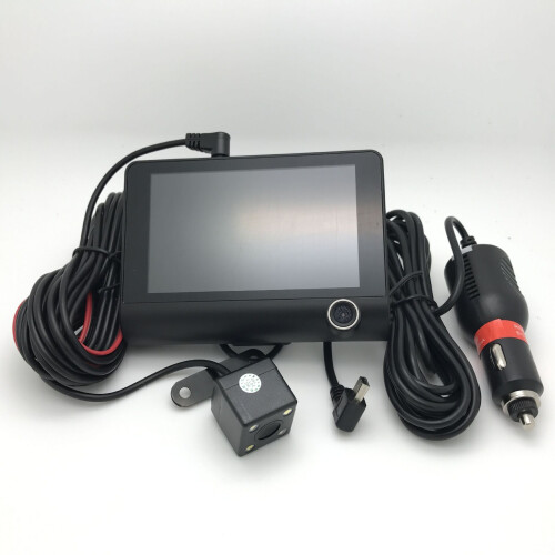 Driving Recorder Three-lens HD Reversing Video Gravity Sensor Car 1