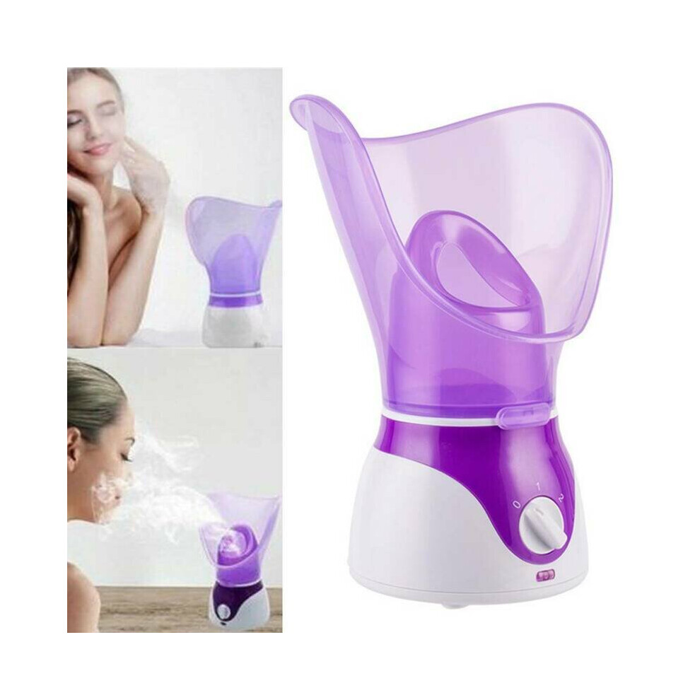 Women Lady Digital Facial Steamer SPA Pores Steam Sprayer Sauna Skin Mist Clean