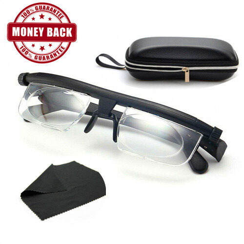 (Type A With High Quality Material) Adjustable Variable Focus Reading Driving Glasses