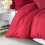 Imperial Rooms (Red, Single) Plain Duvet Cover Single Double King Bed Set Quilt 3