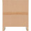 Seconique Seville 1 Drawer Bedside Cabinet White High Gloss/Light Oak Effect Veneer 4