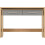 Seconique Seville 2 Drawer Slider Desk Grey High Gloss/Light Oak Effect Veneer 6