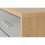 Seconique Seville 3 Drawer Chest Grey High Gloss/Light Oak Effect Veneer 5
