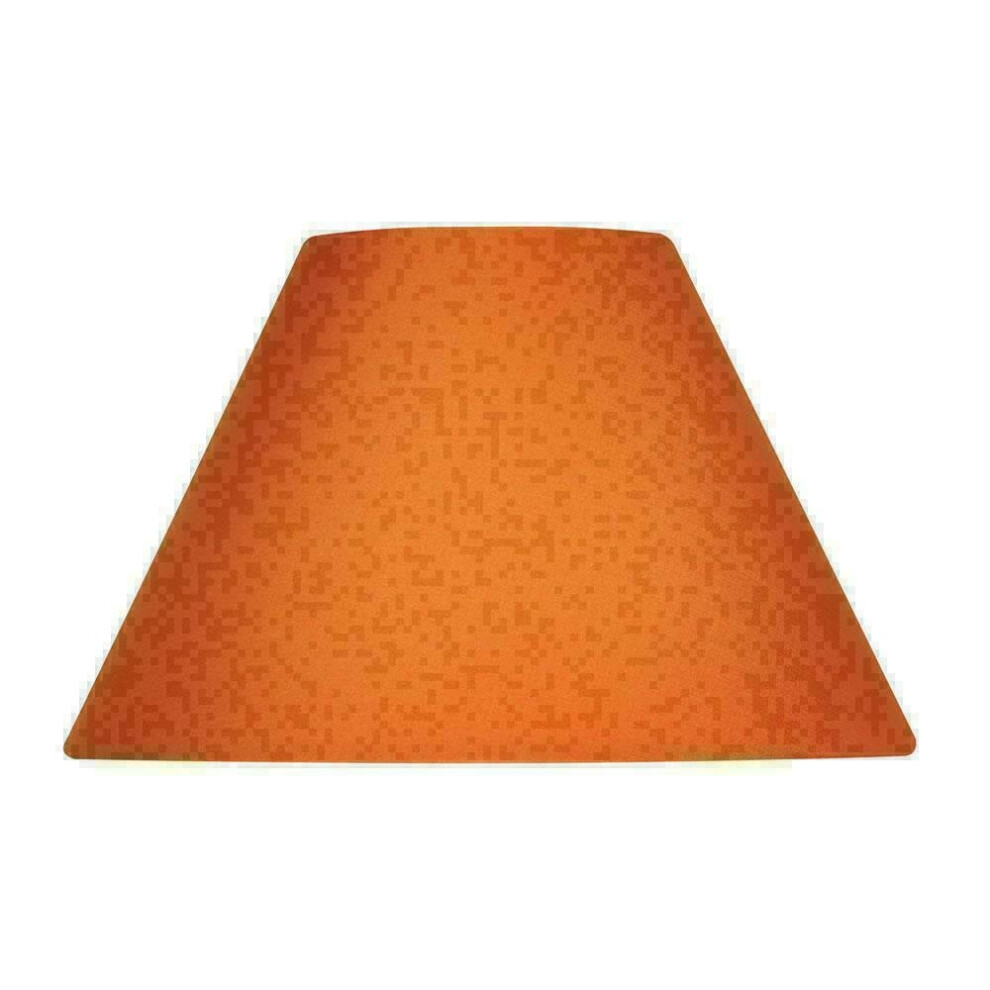 (Orange , 12" (30 cm)) 9" 12" 14" Dual Coolie Lampshade