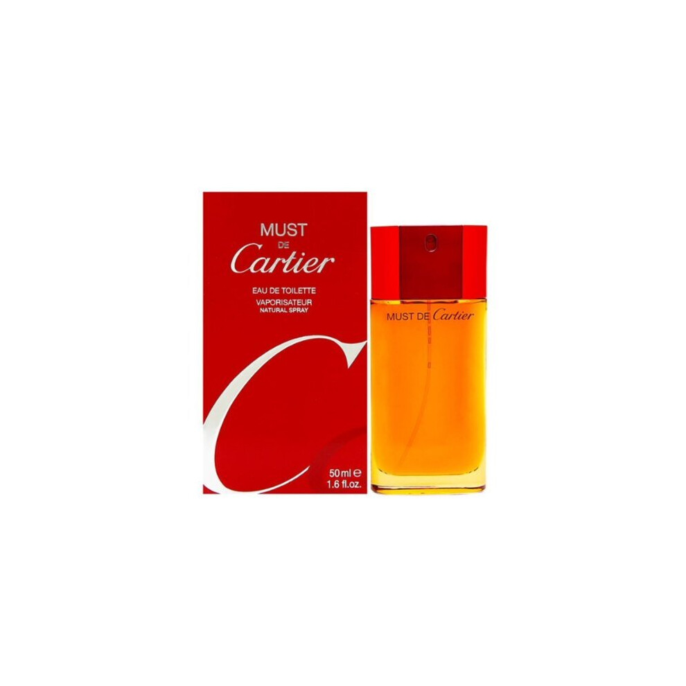 Must De Cartier Eau De Toilette Spray 50ml