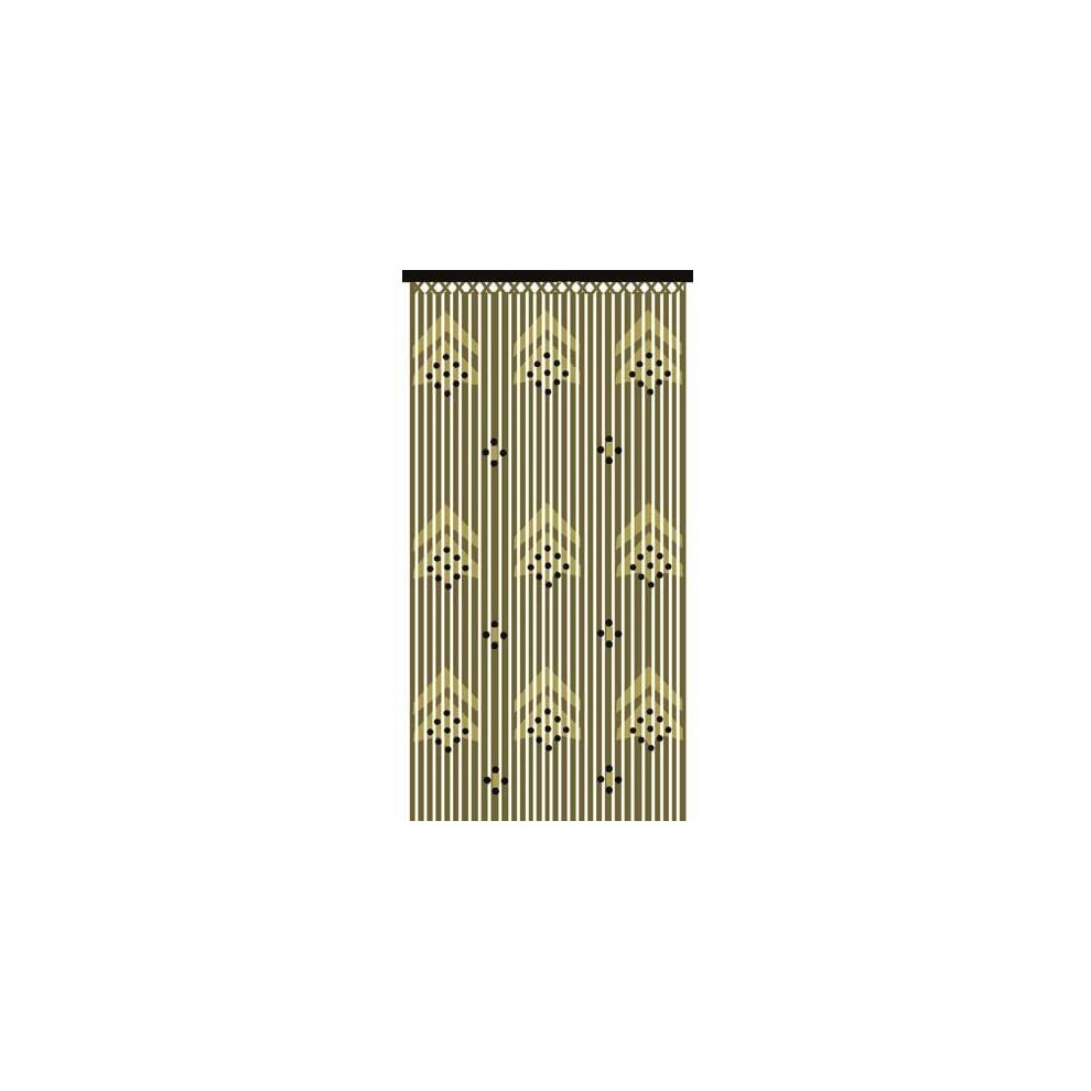 (Arrow Curtain ) 90 x 180cm Bamboo Wooden Provence Curtain