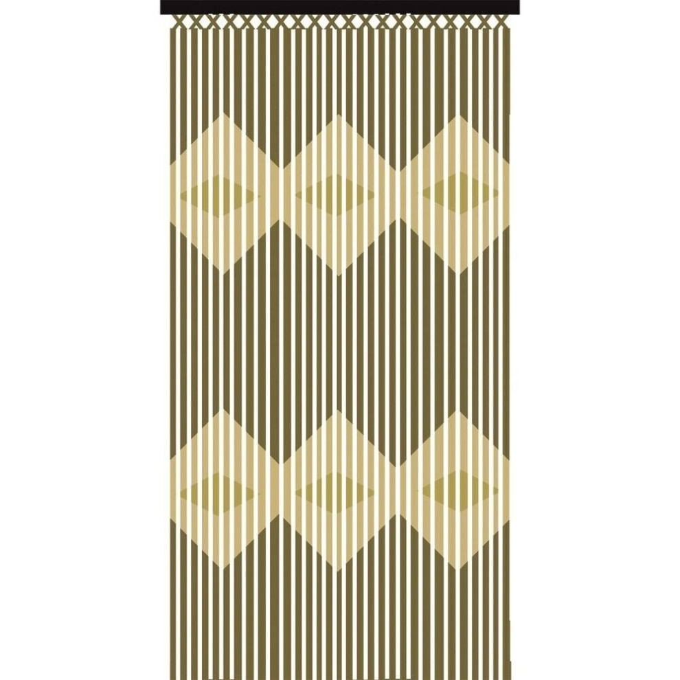(Eyes Curtain) 90 x 180cm Bamboo Wooden Tuscany Curtain