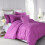 Imperial Rooms (Purple, Single) Plain Duvet Cover Single Double King Bed Set Quilt 1