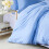 Imperial Rooms (Light Blue, Single) Plain Duvet Cover Single Double King Bed Set Quilt 3