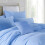 Imperial Rooms (Light Blue, Single) Plain Duvet Cover Single Double King Bed Set Quilt 5
