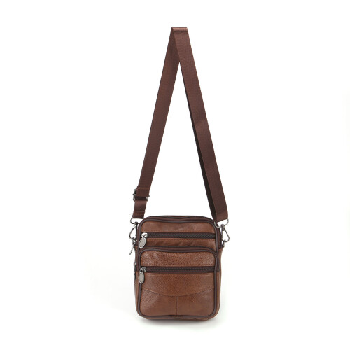 PU δερμάτινη μικρή τσάντα Cross Body τσάντα ώμου Messenger πλευρά τσάντα ανδρών 1
