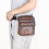 PU δερμάτινη μικρή τσάντα Cross Body τσάντα ώμου Messenger πλευρά τσάντα ανδρών 3
