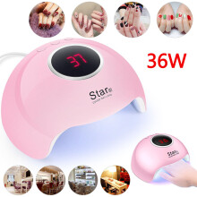 New 36W Professional UV Gel Lamp LED Nail Dryer  Curing Auto Sensor