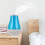 CZHONG-Υγραντήρας υγραντήρα χώρου διαχύτη Mist Maker Air Purifier Φορητός υπερήχων 7