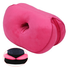 (Hot pink) Coccyx Pain Relief Seat Orthopaedic Hip up  Cushion