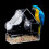 Window Bird Feeder Wild Table Hanging Suction Plastic Viewing Seed Nut 1