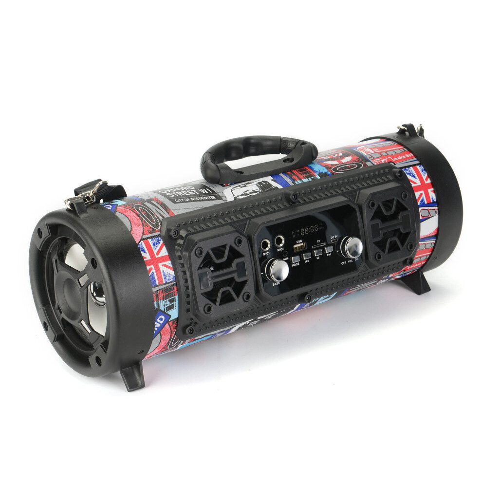 (Graffiti) High Bass Ultra Loud Bluetooth Speakers Portable Wireless Speaker 613310358466