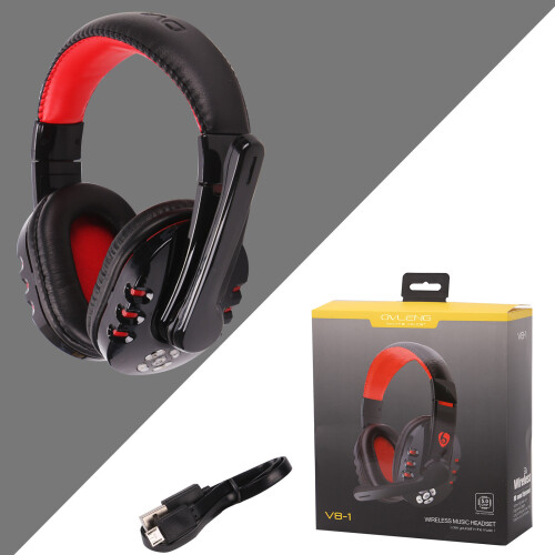 Casque de jeu sans fil Bluetooth Casque stéréo pour casque de jeu