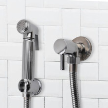 Chrome Bidet Spray Bathroom Muslim Shataff Shower Toilet Brass Kit