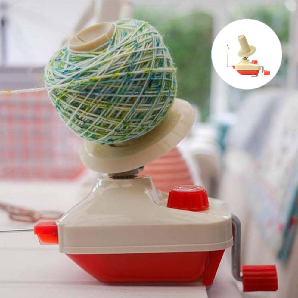 Knitting Machines Fiber String Winder Holder Hand Operated Winding