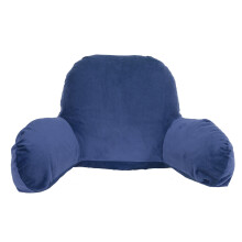 (Blue) Orthologics Soft Reading Back Pillow