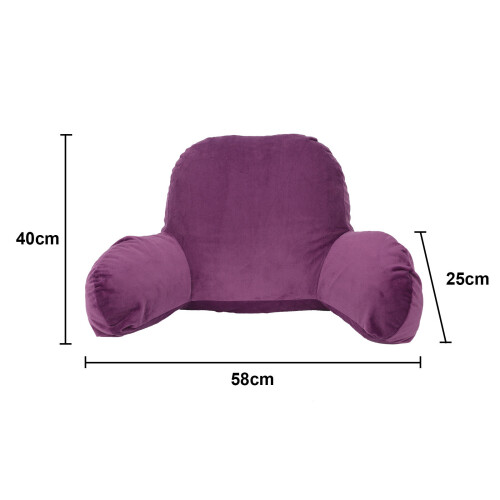 (Gray) Orthologics Soft Reading Back Pillow 1