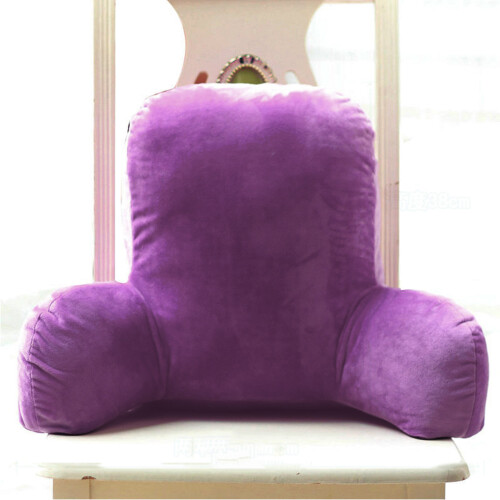 (Purple) Orthologics Soft Reading Back Pillow