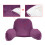 (Gray) Orthologics Soft Reading Back Pillow 9