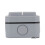 2 Way Wall Double Light Switch Garden External Weatherproof Outdoor IP66 2