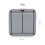2 Way Wall Double Light Switch Garden External Weatherproof Outdoor IP66 7