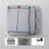 2 Way Wall Double Light Switch Garden External Weatherproof Outdoor IP66 1
