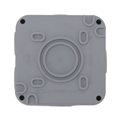 2 Way Wall Double Light Switch Garden External Weatherproof Outdoor IP66 2