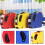 (Blue) Price Tag Gun Retail Pricing Labeller Kit 10
